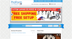 Desktop Screenshot of proformtechnologies.com